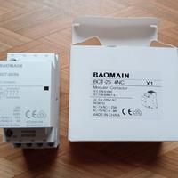 CONTATTORE 4 Poli NC. 25A.220V. Baomain