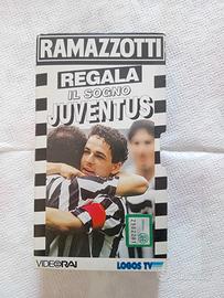 VHS videocassetta JUVENTUS/JUVE/RAMAZZOTTI