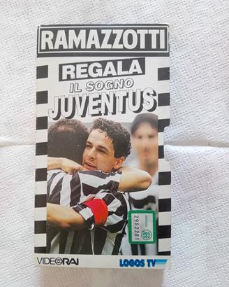 VHS videocassetta JUVENTUS/JUVE/RAMAZZOTTI