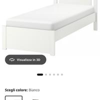 Ikea struttura letto singolo