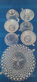 set macedonia vetro vintage anni '60