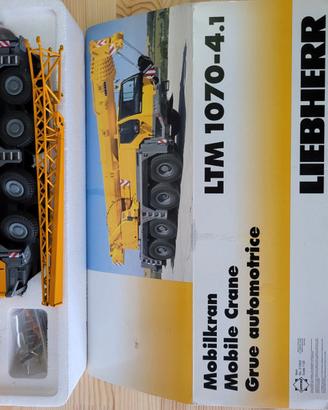 Modellino Gru Liebherr LTM 1070/4.1