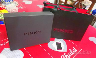 Scatola PINKO + Shopper adatta x sciarpa foulard..