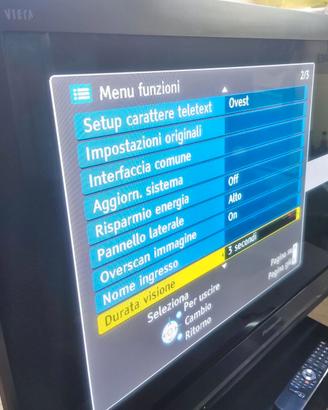 Panasonic tv hd 42 pollici televisore hdmi scart