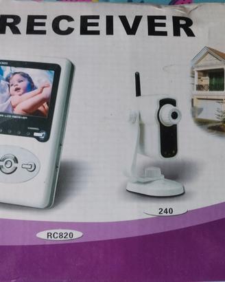 kit videosorveglianza  monitor + telecamera