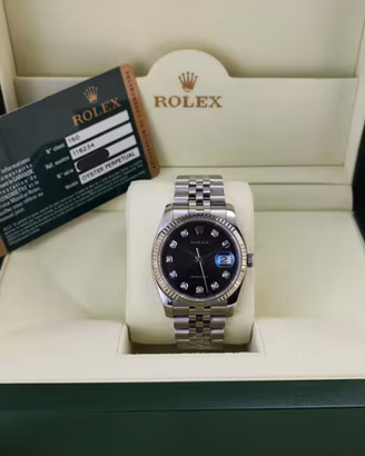 Rolex Datejust 116234 Diamonds Full Set
