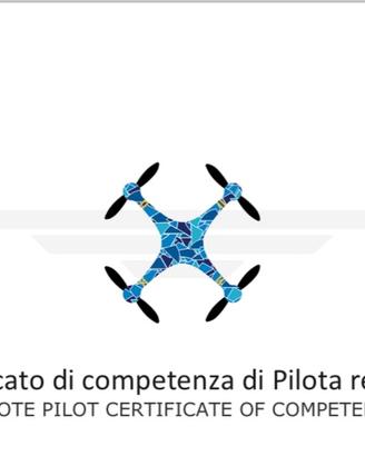 Operatore ENAC A2 per ispezioni, foto e video