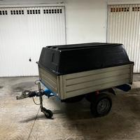 Carrello appendice con gancio traino