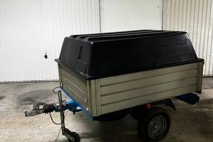 Carrello appendice con gancio traino