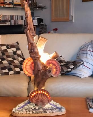 Lampada Ventagli led Artigianale