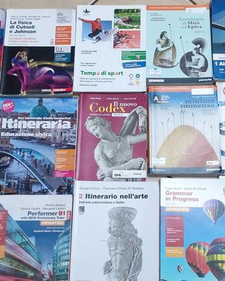 libri biennio liceo scientifico tradizionale 