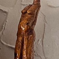 Rara e unica scultura legno