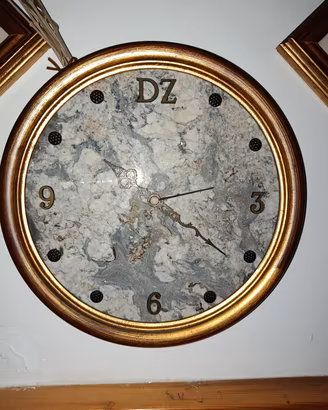 Orologio da muro - in marmo 