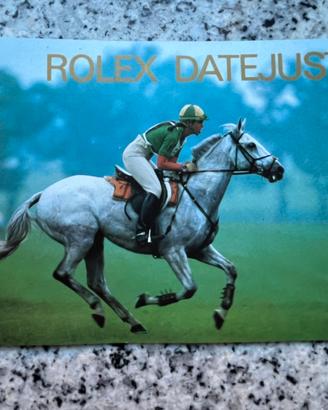 Libretto Rolex Datejust