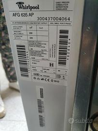 congelatore a pozzo whirlpool