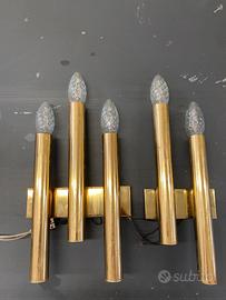 Coppia lampade applique Gio Ponti anni 60