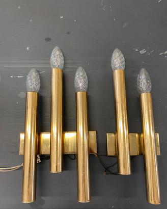 Coppia lampade applique Gio Ponti anni 60