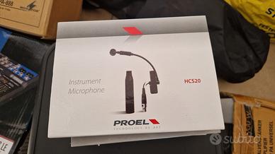 MICROFONO A CONDENSATORE PER STRUMENTI A FIATO