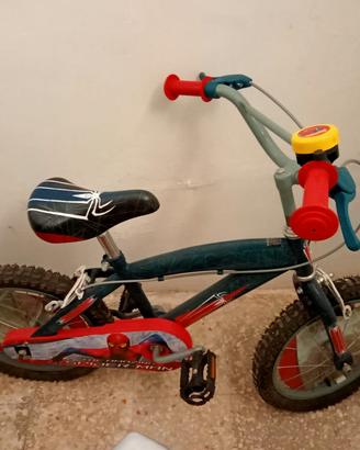 Bici spaiderman 