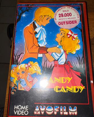 VHS Candy Candy AVO Film Rara 1988 Originale