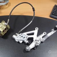 Aprilia tuono pinza leva pompa freno posteriore