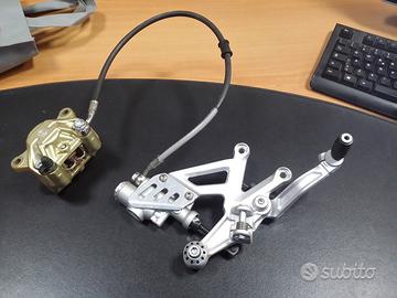 Aprilia tuono pinza leva pompa freno posteriore