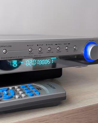 Sintoamplificatore Audiola lettore DVD e CD