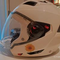 casco AIROH  ex 14 executive XL bianco. 