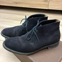 Scarpe Church’s Desert Boots pelle scamosciata blu