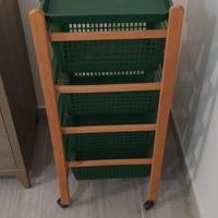 Carrello Organizer con ruote 