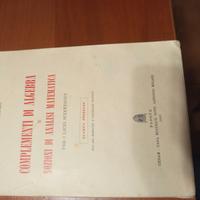 Complementi di algebra e analisi matematica