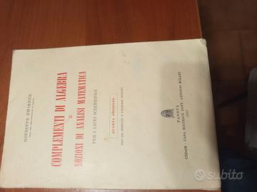Complementi di algebra e analisi matematica