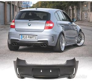PARAURTI POSTERIORE BMW E81 E87 04-11 LOOK 1M