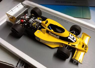 SPARK RENAULT RS01 SILVERSTONE 1977 1/18
