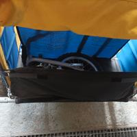 carrello/rimorchio bici bambini