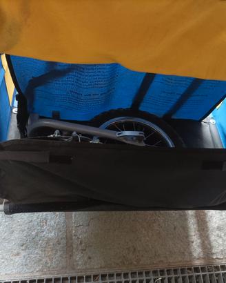 carrello/rimorchio bici bambini
