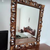 specchio legno