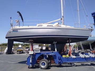 Barca a vela natante, prontava navigare