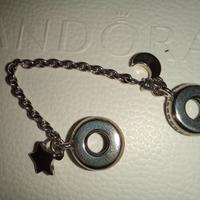 Pandora Catena Di Sicurezza Luna E Stella