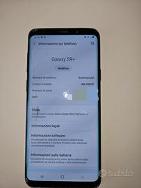 cellulare s9+ samsung funzionante 