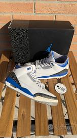 Jordan 3 Racer Blue (2021) size 42,5 - Vnds OG All
