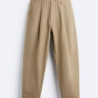 Pantaloni strutturati in twill