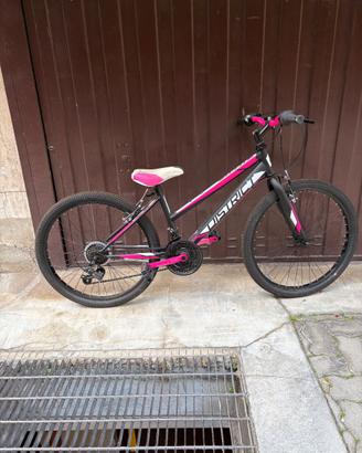 bicicletta Mbt donna district 24" 18v acciaio