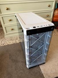 Case corsair 465x + 6 ventole ql120 + node core