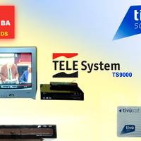 TV TOSHIBA - 14N21DS  + DECODER TELESYSTEM TS9000