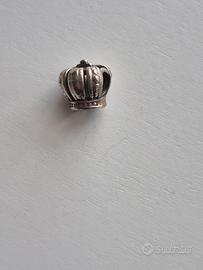 charm pandora corona argento