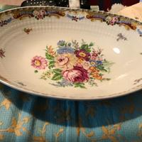 Porcellana vintage,anni 70,nuova,portafrutta,dolci