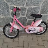 Bici bambina 3-5 anni 14 pollici