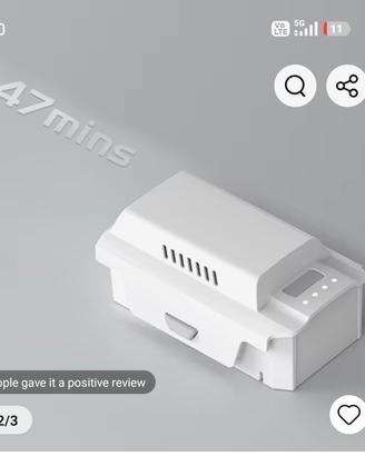 accessori fimi x8  ,batteria e megafono