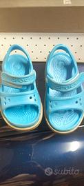 Crocs Sandali C6 numero 22/23, colore azzurro